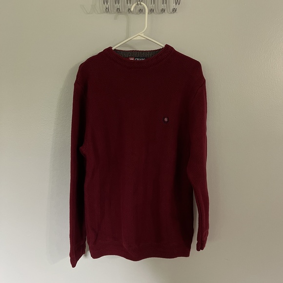 2 Classic Ralph Lauren Medium 1 Red Pullover Sweater + 1 Long Sleeve Dress Shirt - Picture 2 of 7